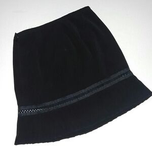 NWOT Forwear New York Pleated Black Skirt 6